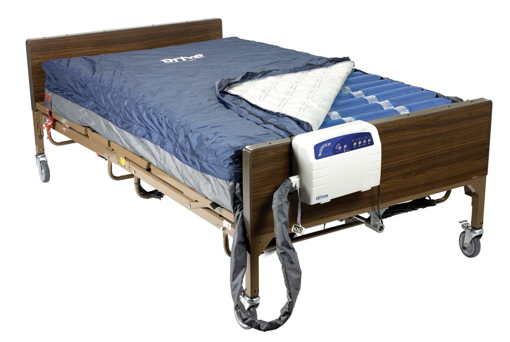 low air loss mattress with incontinent cover